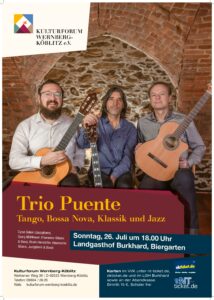 Trio Puente @ Landgasthof Burkhard - Biergarten
